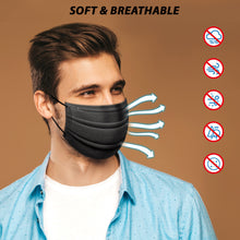 Load image into Gallery viewer, Colored Disposable Face Mask - Pack of 50 - Breathable 3-Ply Face Mask