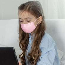 Load image into Gallery viewer, Kids Colored Disposable Face Mask - Pack of 50,  Breathable 3-Ply Face Mask -  Ages 4-12 Children