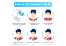 Load image into Gallery viewer, 3-ply Face Mask Kids, 50pcs
