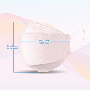 The Solution Mask [Made in Korea] KF80 KIDS - Blossom Pink -  Recyclable Paper - Exceptionally Breathable