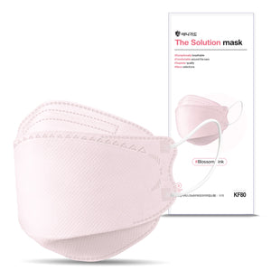 The Solution Mask [Made in Korea] KF80 KIDS - Blossom Pink -  Recyclable Paper - Exceptionally Breathable